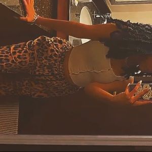 Neck button front tank top